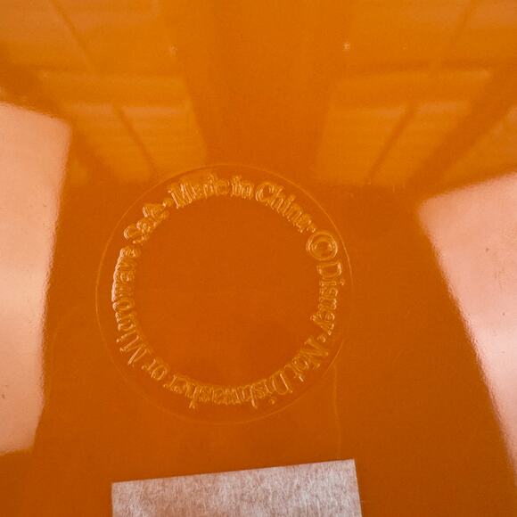 Disney Circa 2003-2004 Melamine Mickey Character Whimsical Candy Bowl Dish - Picture 6 of 6